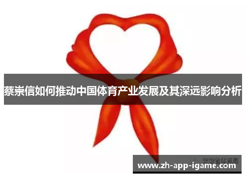 蔡崇信如何推动中国体育产业发展及其深远影响分析 蔡崇信如何推动中国体育产业发展及其深远影响分析